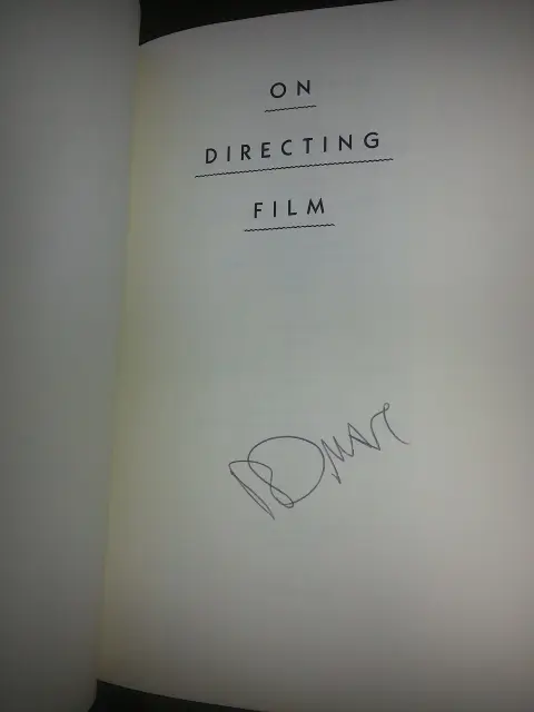 Cover of On Directing film