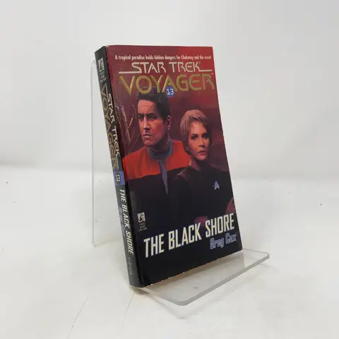 Cover of The BLACK SHORE STAR TREK VOYAGER