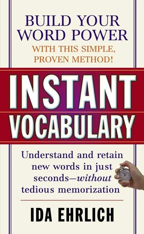 Cover of Instant Vocabulary