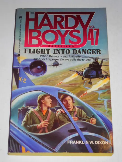 Cover of Flight into Danger (hardy Boys Case File 47)