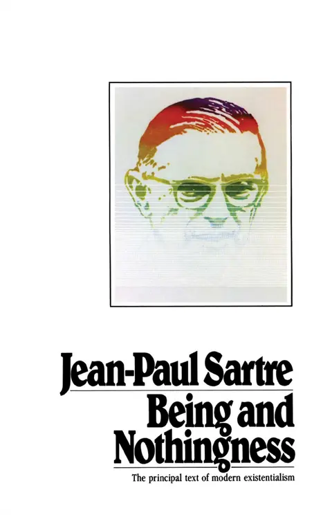 Cover of Being and Nothingness