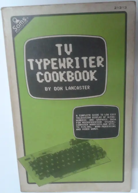 Cover of Television Typewriter Cook Book