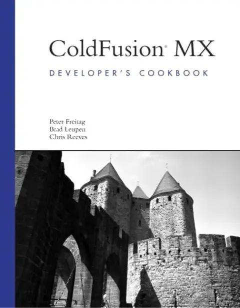 Cover of ColdFusion MX Developer's Cookbook