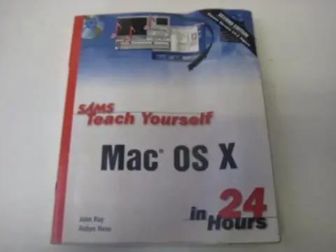 Cover of Sams Teach Yourself Mac OS X in 24 Hours