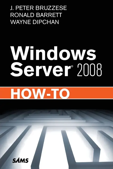 Cover of Windows Server 2008 How-To