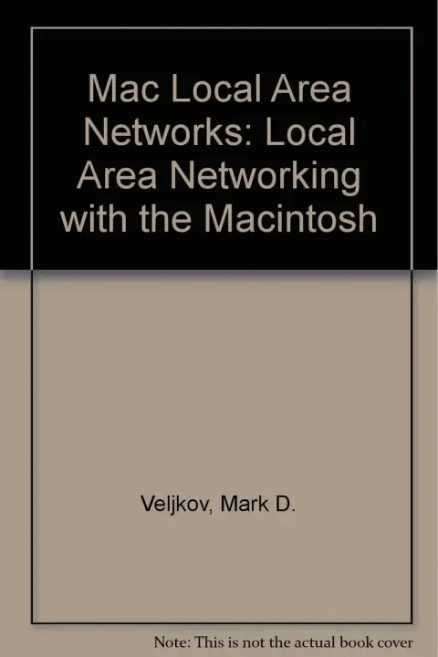 Cover of Mac Local Area Networks