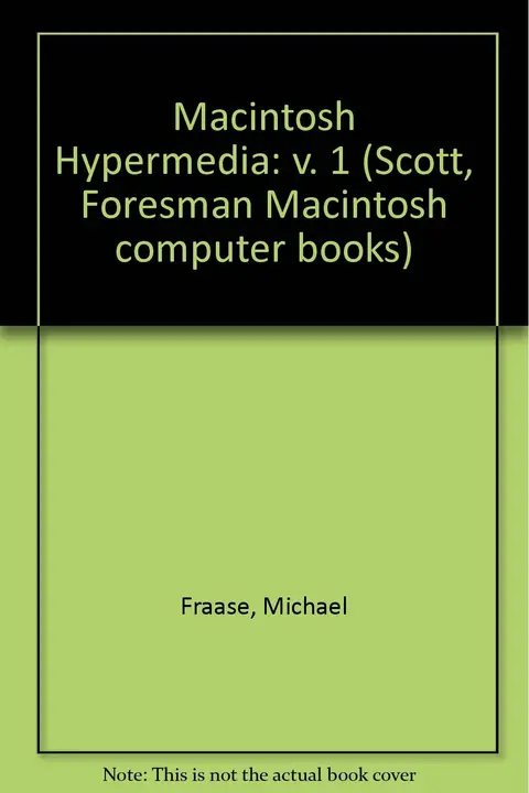 Cover of Macintosh Hypermedia