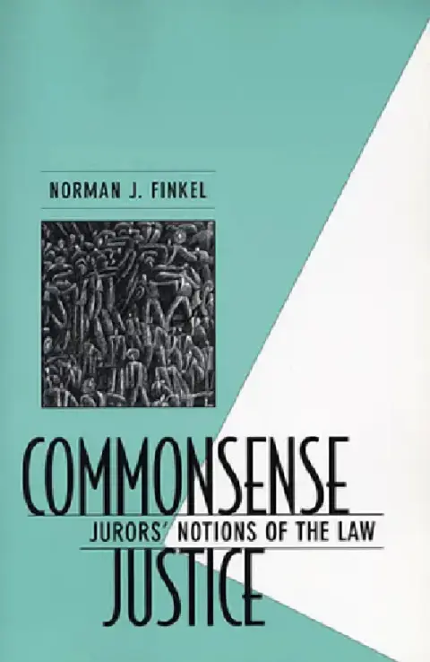 Cover of Commonsense Justice