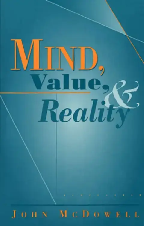 Cover of Mind, Value, and Reality