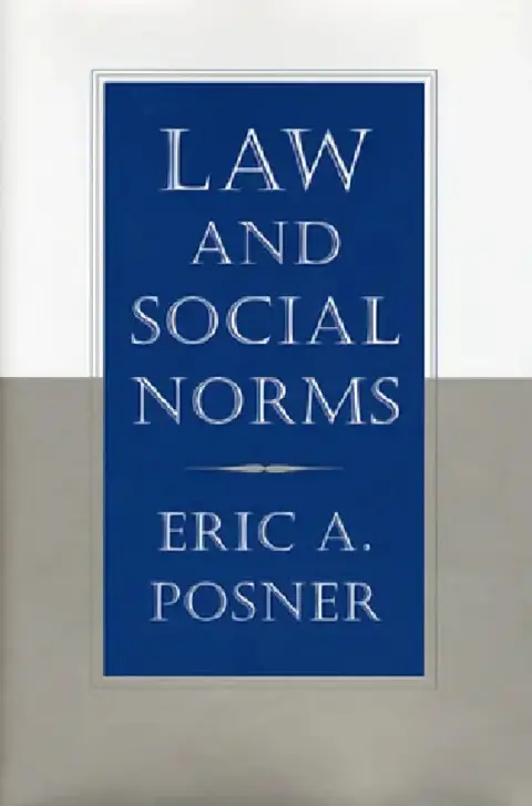 Cover of Law and Social Norms
