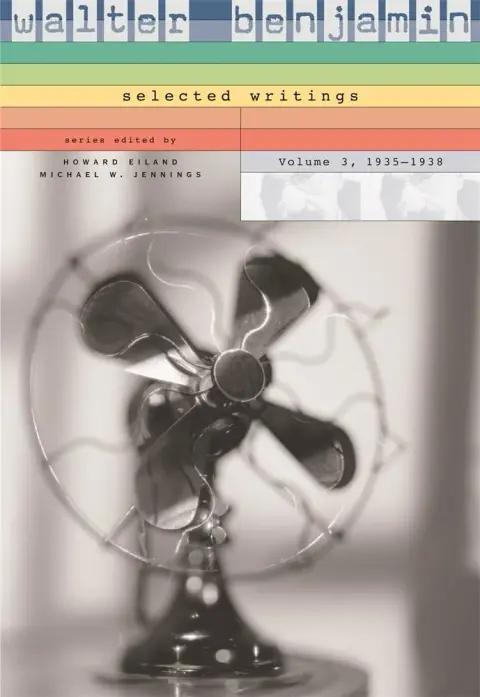Cover of Walter Benjamin Selected Writings V 3 – 1935–1938