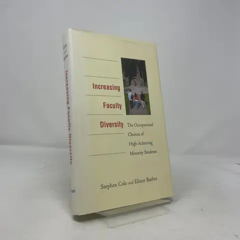 Cover of Increasing Faculty Diversity