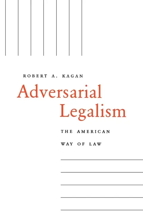 Cover of Adversarial Legalism