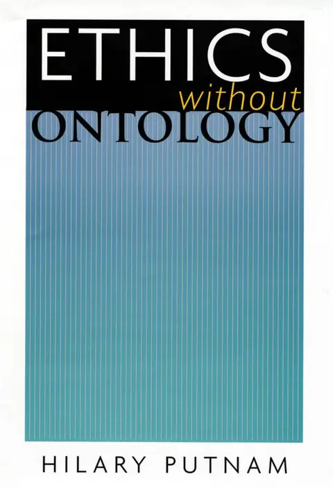 Cover of Ethics without Ontology