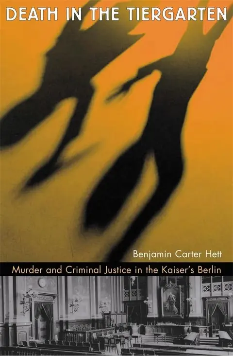 Cover of Death in the Tiergarten