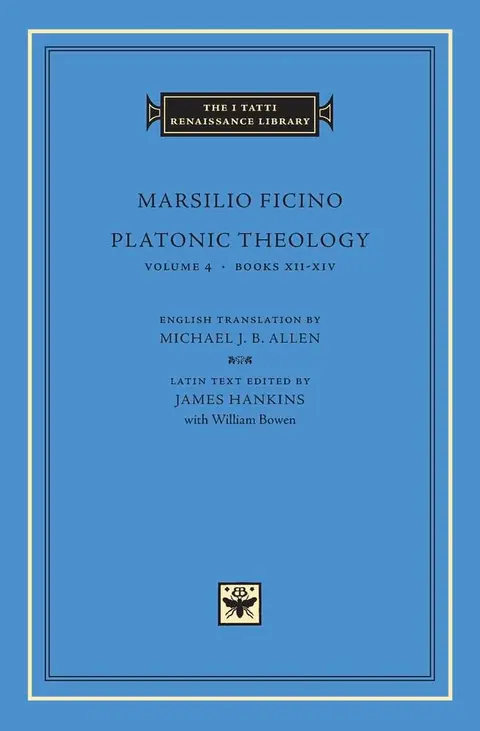 Cover of Platonic Theology