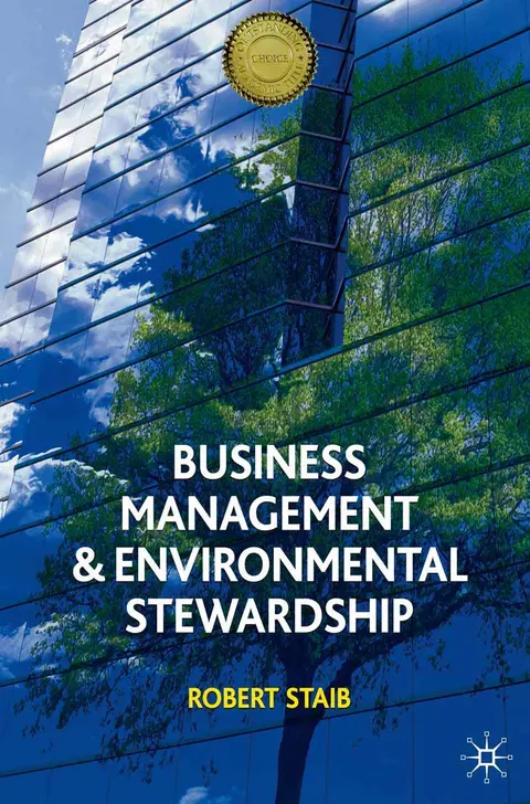 Cover of Business Management and Environmental Stewardship