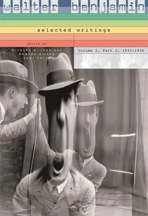 Cover of Walter Benjamin
