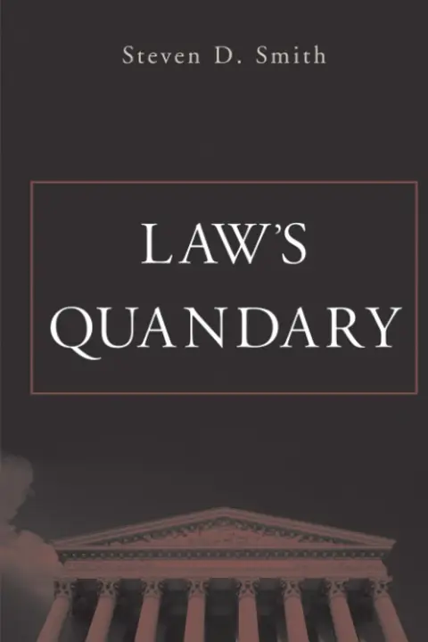 Cover of Law's Quandary