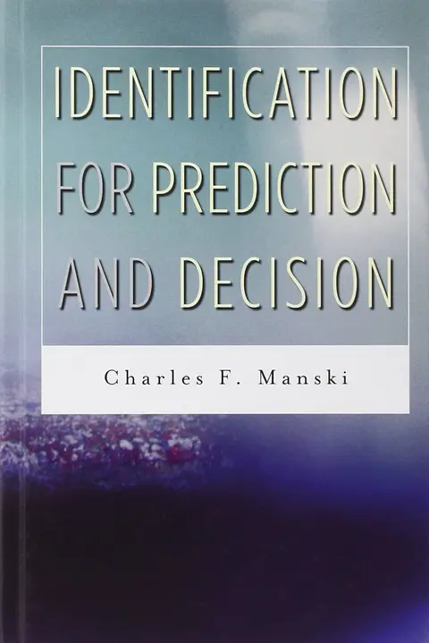 Cover of Identification for Prediction and Decision