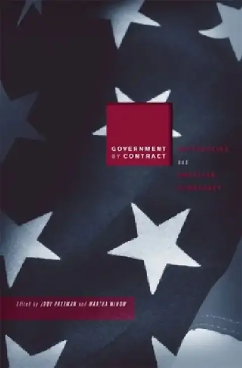 Cover of Government by Contract