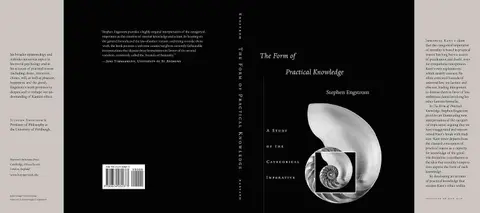 Cover of The Form of Practical Knowledge