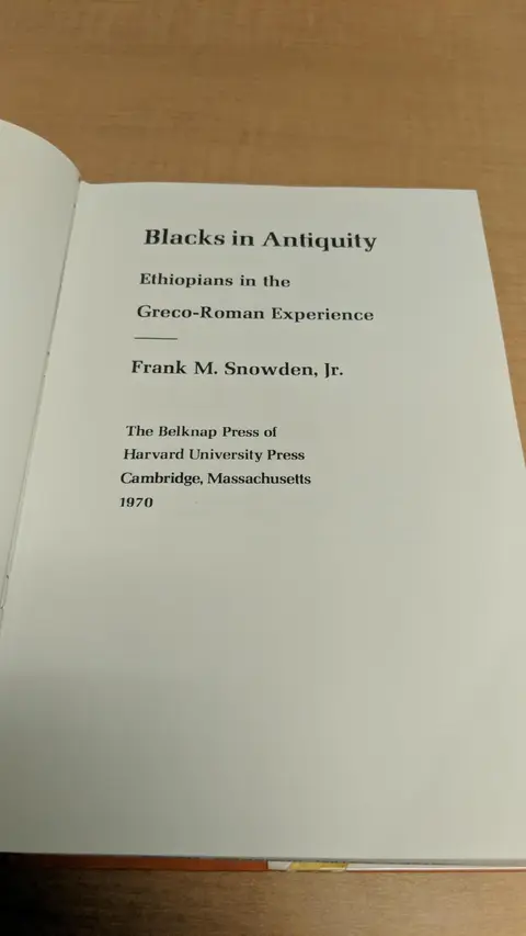 Cover of Blacks in Antiquity