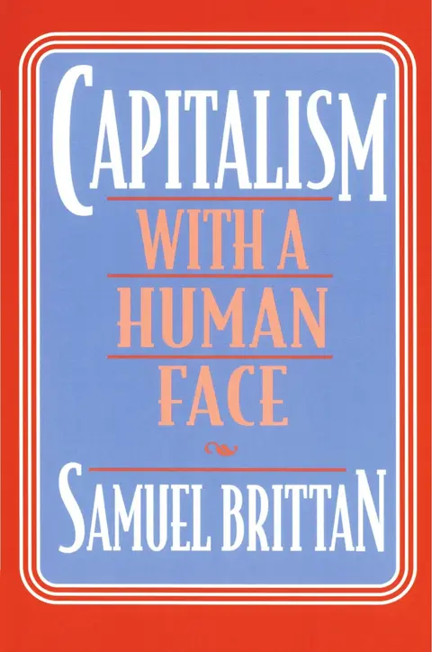 Cover of Capitalism with A Human Face