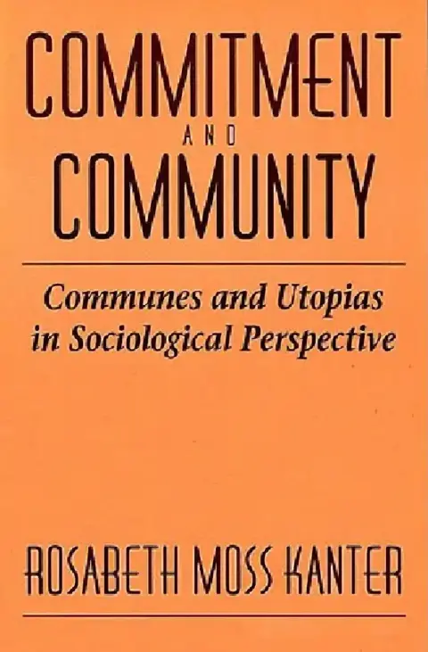 Cover of Commitment and Community