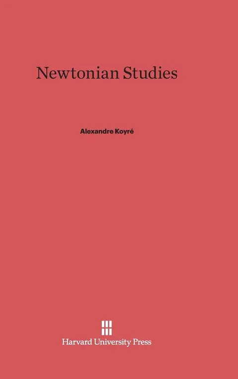 Cover of Newtonian Studies