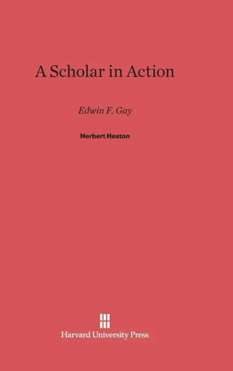 Cover of A Scholar in Action