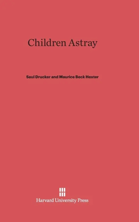 Cover of Children Astray