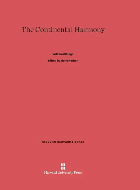 Cover of The Continental Harmony