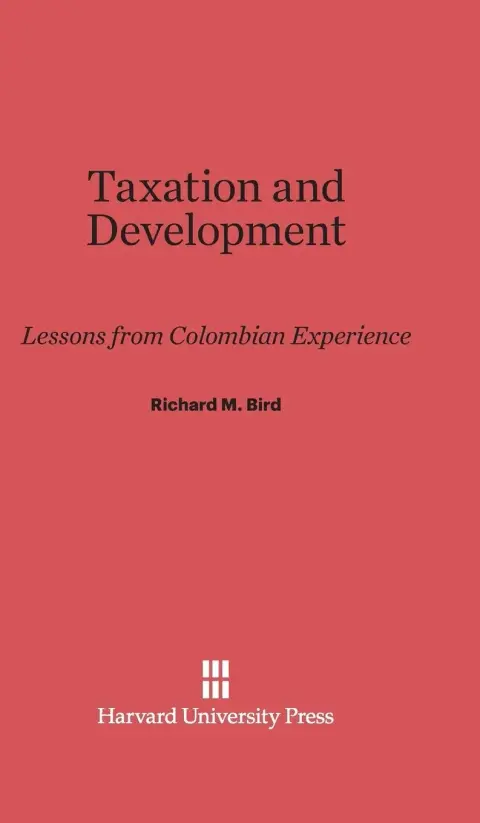 Cover of Taxation and Development
