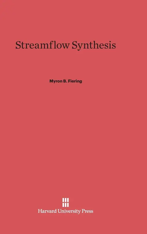 Cover of Streamflow Synthesis