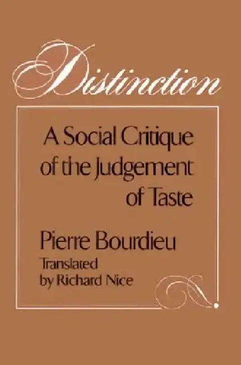 Cover of Distinction