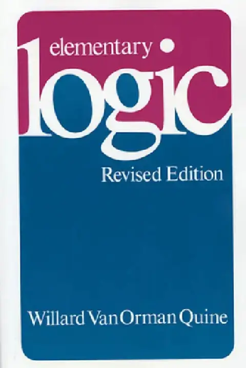 Cover of Elementary Logic