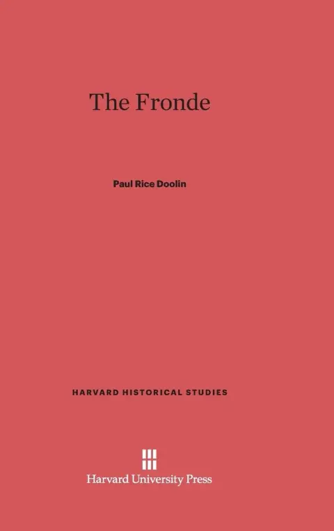 Cover of The Fronde