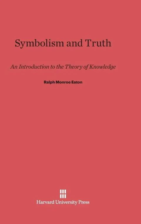 Cover of Symbolism and Truth