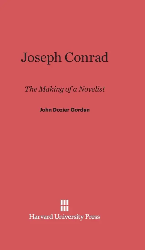Cover of Joseph Conrad