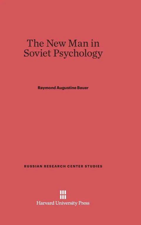 Cover of The New Man in Soviet Psychology