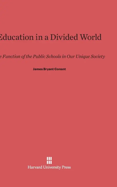 Cover of Education in a Divided World