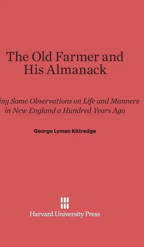 Cover of The Old Farmer and His Almanack
