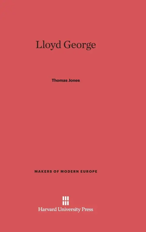 Cover of Lloyd George