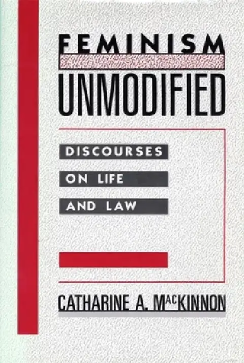 Cover of Feminism Unmodified