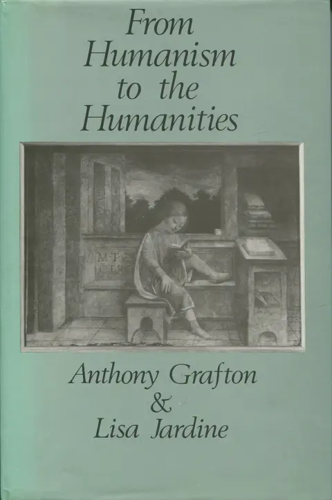 Cover of From Humanism to the Humanities