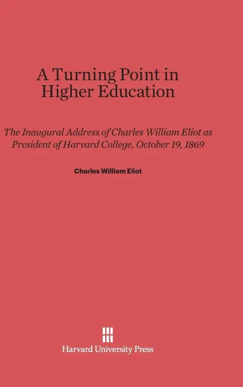 Cover of A Turning Point in Higher Education