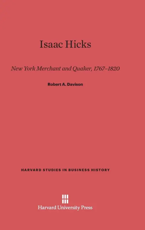 Cover of Isaac Hicks