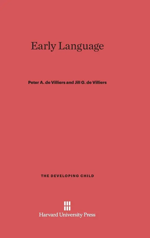 Cover of Early Language