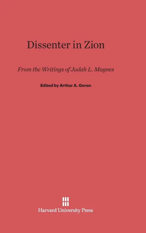 Cover of Dissenter in Zion